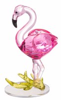 4" Acrylic Flamingo Figurine