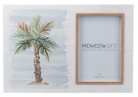 4" x 6" Palm Coastal Art Frame