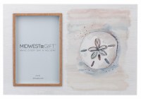 4" x 6" Sand Dollar Coastal Art Frame