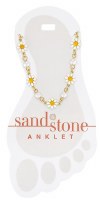 Gold Toned Daisy Anklet