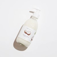 10 Oz Coconut Bikini Fragrance Body Lotion in a Glass Bottle