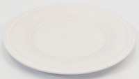 9" Round White Madison Melamine Salad Plate