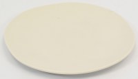 9" Round Cream Organic Melamine Salad Plate