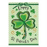 Mini "Happy St. Patrick's Day" Garden Flag