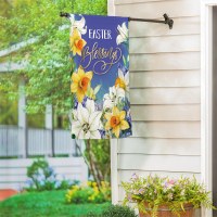 "Easter Blessings" Large Easter Flag