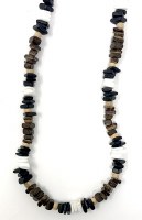 Coco and Square Cut Seashells Necklace