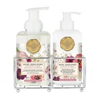 Pressed Flowers Fragrance Hand Care Caddy Set