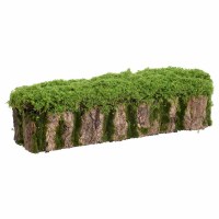 21" x 5" Faux Moss Stump