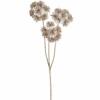 33" Faux Beige Cow Parsnip Spray