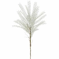 39" Faux Green and Gray Mini Buttonleaf Spray