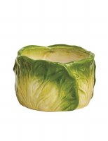 3" Green Cabbage Ceramic Bowl by Mud Pie