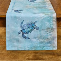 54" Turtle Friends Table Runner