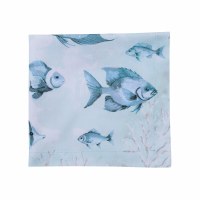 20" Blue Reef Fish Napkin