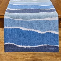 54" Blue Surf Table Runner