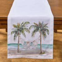 54" Christmas Beach House Table Runner