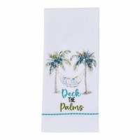 26" x 18" Deck the Palms Kitchen Towel