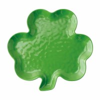 11" Shamrock Melamine Plate