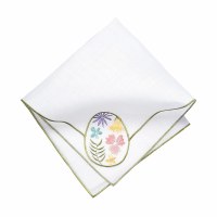 Egg Flower Cutwork Fabric Napkin