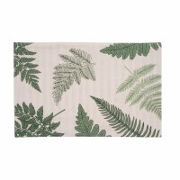13" x 20" Green Fern Fronds Fabric Placemat