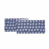 72" Calming Seas Starfish Coastal Table Runner