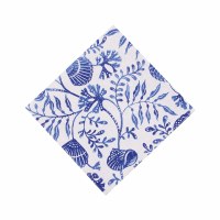 18" Blue Reef Fabric Napkin