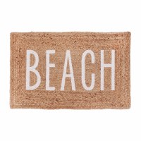 23" x 36" "Beach" Braided Jute Coastal Rug
