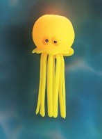 LED Yellow Jellyfish Dive Toy by Mud Pie