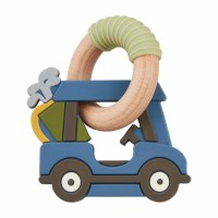 3" Blue Golf Cart Teether by Mud Pie