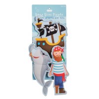 Set of Three Pirate Dive Toys by Mud Pie