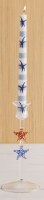 Box of Two Blue Starfish Taper Candles by Mud Pie