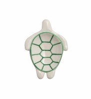 Small Green Ceramic Turtle Dish by Mud Pie