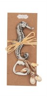 Antiqued Silver Sea Horse Bottle Opener by Mud Pie