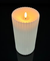 4" x 8" LED Ivory Outdoor Pillar