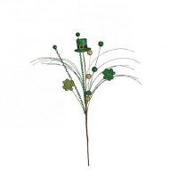 18" St. Patrick's Day Hats and Shamrocks Spray