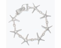 Silver Starfish Links Bracelet