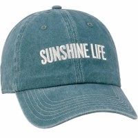 "Sunshine Life" Blue Ball Cap