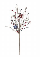 17" Red White Blue Star in Star Spray