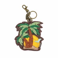 5" Palm Trees Coin Fob