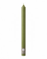 10" Moss Green Thick Taper Candle