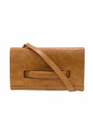 5" x 10" Camel Handle Crossbody Clutch