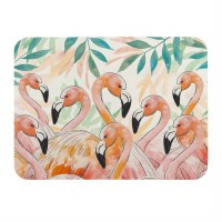15" x 20" Palm Beach Flamingo Dish Drying Mat