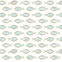 5" Sq Inifinity Fish Beverage Napkins
