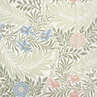 6.5" Sq Green Larkspur Lunch Napkins