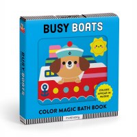 Busy Boats Color Magic Children's Bath Book