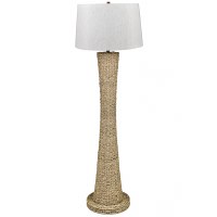 66" Natural Seagrass Floor Lamp