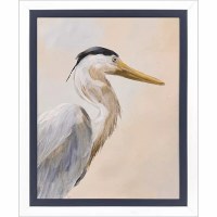 33" x 27" Heron Haven 1 Framed Coastal Print