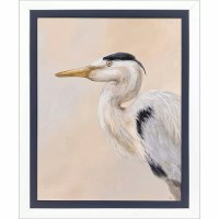 33" x 27" Heron Haven 2 Framed Coastal Print