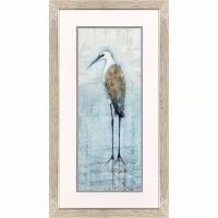 35" x 19" Head Down Seabird Framed Coastal Print