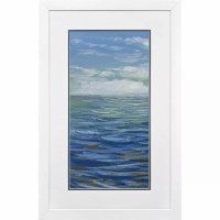 33" x 21" Low Clouds Framed Print