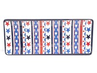 8" x 19" Stars and Stripes Melamine Platter